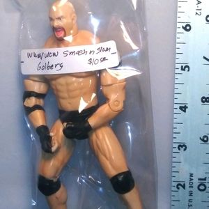 WCW Smash ‘N Slam Goldberg Action Figure Toy Biz N